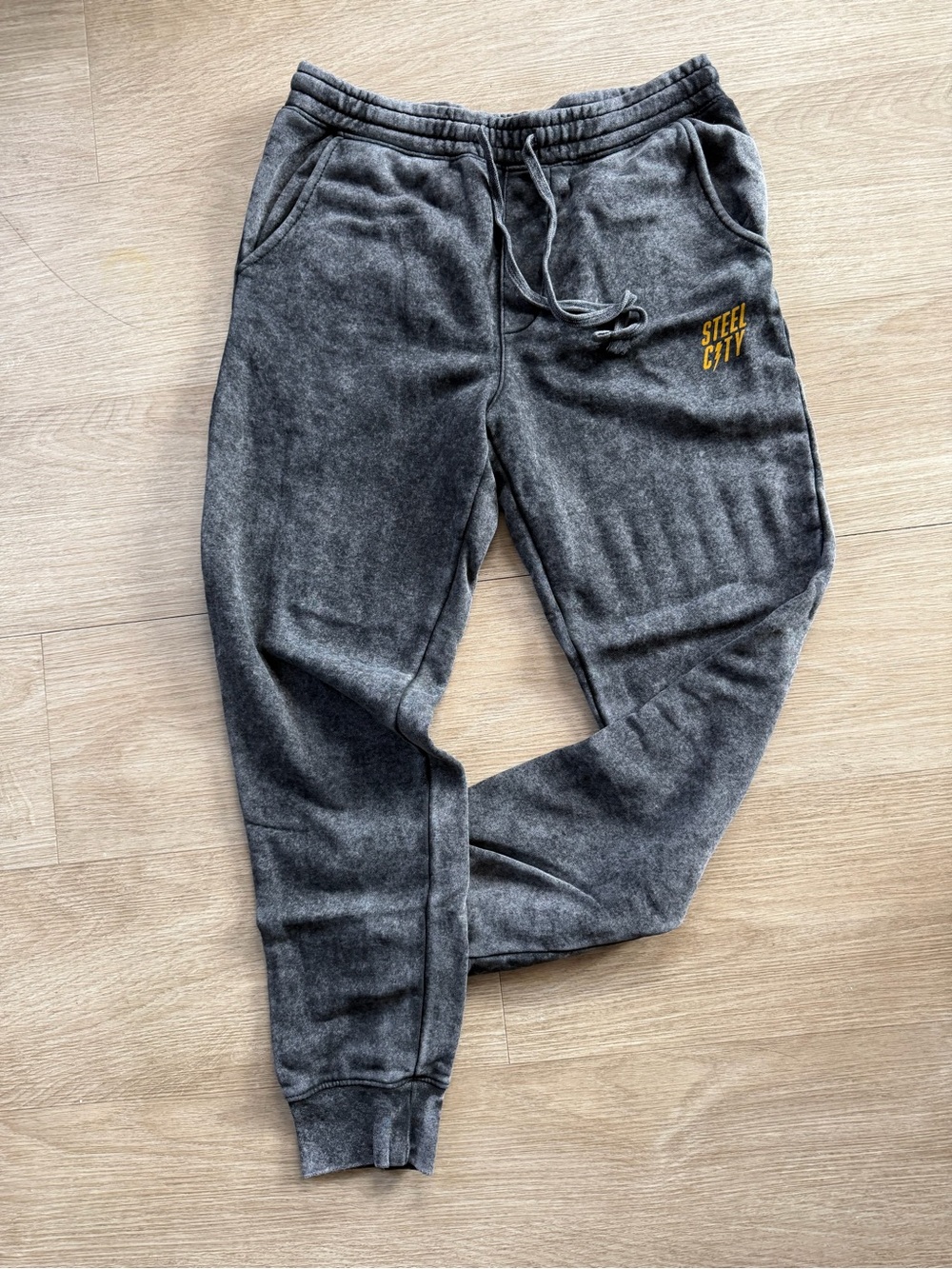 Steel City Women's Charcoal Gray Jogger Pants
